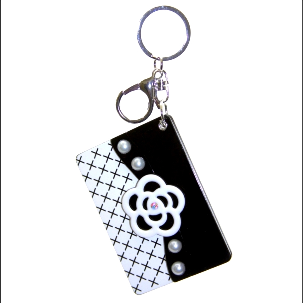 Clutch purse charm